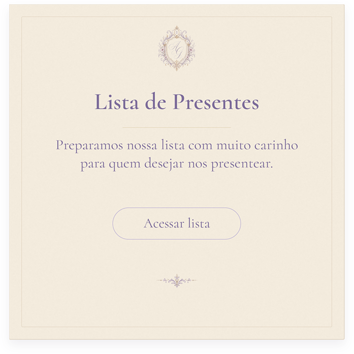 Lista de presentes
